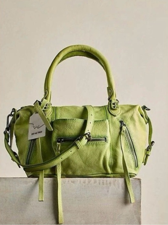 Free People Handbags - We the Free Baby Emerson satchel Matcha